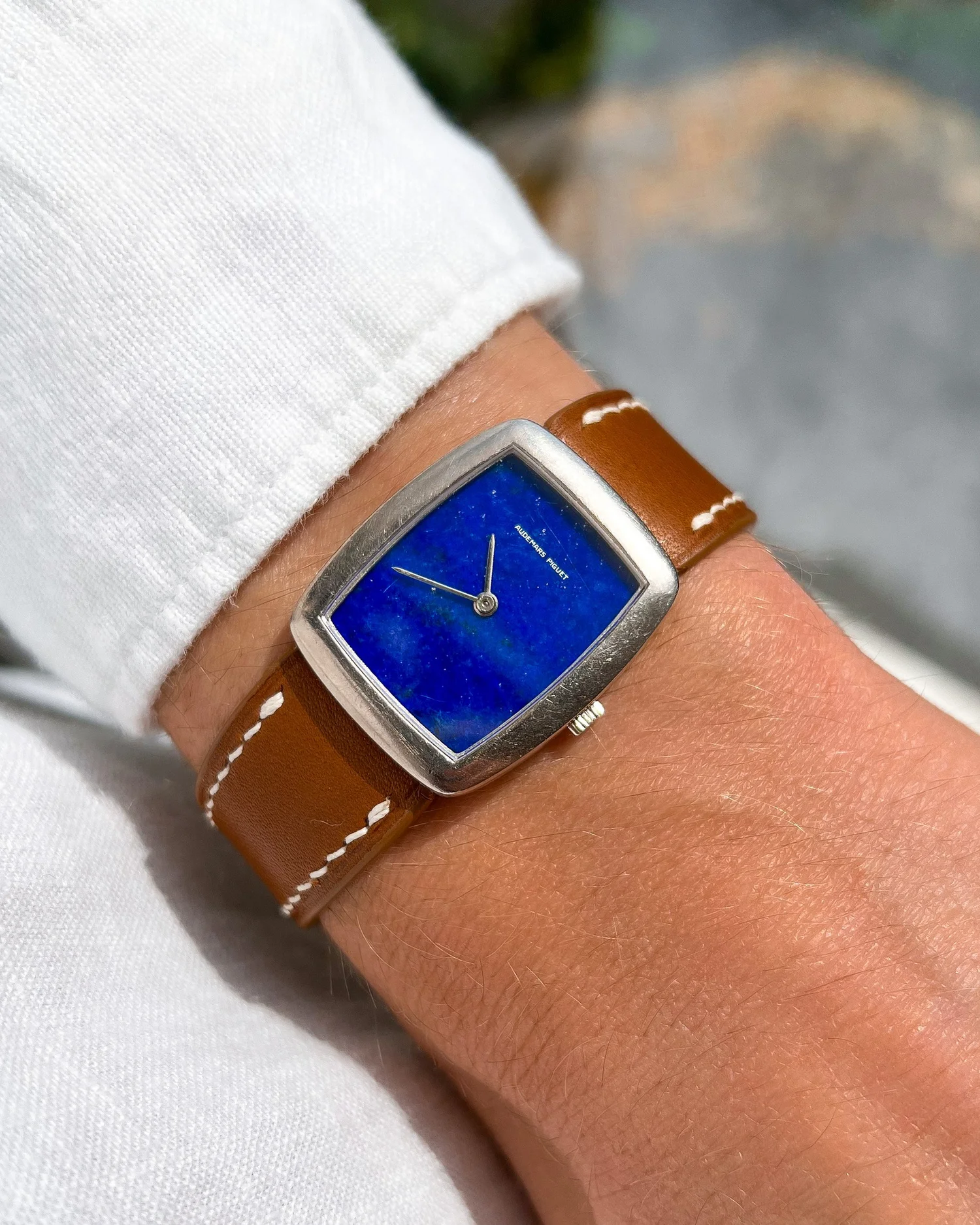 Circa 1970's Audemars Piguet 5391 Lapis Lazuli — Watch Brothers London